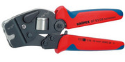 KNIPEX Samonastawne szczypce do zagniatania tulejek z ładowaniem od czoła 97 53 09 KNIPEX