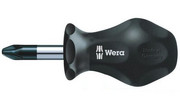 WERA Wkrętak krzyżowy krótki PH02x25mm Kraftform Plus 