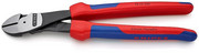 KNIPEX Obcinaczki boczne o dużym przełożeniu, odgięte 74 22 250 KNIPEX