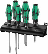 WERA 334 SK/6 Zestaw 6 PH/płaskie wkrętaków Kraftform Lasertip WERA