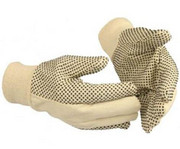 GUIDE Rękawice bawełniane z tkanym ściągaczem 420 rozmiar-10 GUIDE