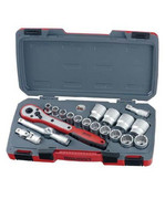 Zestaw kluczy nasadowych z chwytem kwadratowym ½