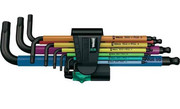WERA Zestaw 9 Kluczy imbusowych 950 SPKL/9 SM N Multicolour SB WERA