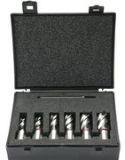 Frezy trepanacyjne 6 szt. głębokość wiercenia 50mm Evolution Power Tools