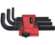 WERA Zestaw 9 kluczy trzpieniowych krótkich, BlackLaser 1,5-10mm WERA