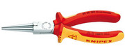KNIPEX Szczypce płaskie wydłużone izolowane 30 36 160 KNIPEX