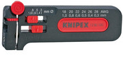 KNIPEX Przyrząd do ściągania izolacj 0,12 - 0,4 mm wersja mini 12 80 040 SB KNIPEX