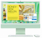 Apple iMac 24 cale: M4 8/8, 16GB, 256GB SSD - Zielony apple