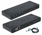 i-tec Stacja dokująca USB 3.0 / USB-C / Thunderbolt 3 Dual Display Gen2 + Power Delivery 100W i-tec