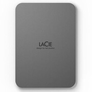 LACIE Mobile Drive Secure External Hard Drive 4000 Gb Grey lacie