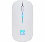 Defender Mysz bezprzewodowa silent click TOUCH MM-997 akumulator 800/1200/1600 DPI biała defender