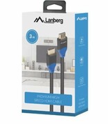 Lanberg Kabel HDMI M/M V2.0 3m 4K pełna miedź czarny BOX lanberg