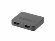 Lanberg Splitter video HDMI- 2x HDMI 4K + port USB-C czarny lanberg