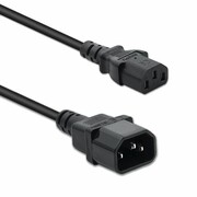Qoltec Kabel zasilający do UPS | IEC C13/C14 | 3x1.0mm2 | 1.5m qoltec