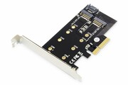 Digitus Karta rozszerzeń (Kontroler) M.2 NGFF/NVMe SSD PCIe 3.0 x4 SATA 80, 60, 42, 30 mm digitus