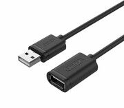 Unitek Kabel przedłużacz USB 2.0 AM-AF, 1m, Y-C428GBK unitek