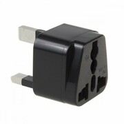 Maclean Adapter gniazdo EU na wtyk UK MCE154 Czarny maclean