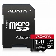 Adata Karta microSD High Endurance 128GB UHS1 U3 V30 A2 100/85MB/s + Adapter adata