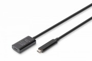 Digitus Kabel przedłużający aktywny USB-C - USB-C, USB 3.2 Gen2, 10Gbps, 5m digitus