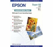 Papier Epson Archival Matte A3+ (50 ark) 192g/m2 C13S041340 EPSON