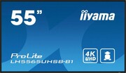 IIYAMA Monitor 55 cali LH5565UHSB-B1, 24/7, IPS, ANDROID 11, 4K, 800cd, iiSignage2, SDM, 2x HDMI, DP, 2x USB,2x 10W, RJ45, WiFi, IIYAMA
