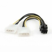Gembird Kabel rozdzielacz zasilania 2xMOLEX/1x6PIN BTX gembird