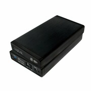 LogiLink Zewnętrzna obudowa HDD 3.5 cala, SATA, USB3.0, Czarna Aluminiowa logilink