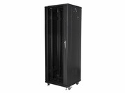 Lanberg Szafa stojąca Rack 19 37U 600x600mm czarna lanberg