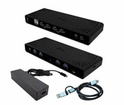 i-tec Stacja dokująca Universal Dual 4K Display Power Delivery 85W + i-tec USB-C Charger 100W i-tec