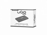 UGo Kieszeń zewnętrzna SATA 2,5'' USB 2.0 Aluminium ugo