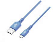 TB Kabel USB-USB C 1m silikonowy niebieski Quick Charge tb