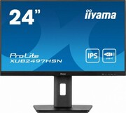 IIYAMA Monitor 24 cale XUB2497HSN-B2 IPS, USB-C Dock, HDMI, DP, 300cd, Pivot, HAS /5y/ IIYAMA