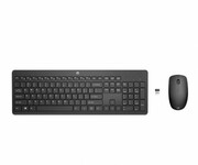 HyperX Klawiatura z myszą HP 230 Combo Bezprzewodowa Czarna 18H24AA#ABB hyperx