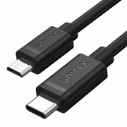 Unitek Kabel USB TYP-C DO microUSB 2.0; 1m; Y-C473BK unitek