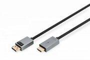Digitus Kabel adapter DisplayPort - HDMI 4K 30Hz DP/HDMI M/M 3m digitus
