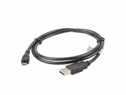 Lanberg Kabel USB 2.0 micro AM-MBM5P 1M czarny lanberg