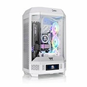 Thermaltake Obudowa - The Tower 300 Tempered Glass x 3, CT140 Fan x 2 Biała thermaltake