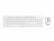 Trust Zestaw klawiatura + mysz Ody II bezprzewodowa biała trust