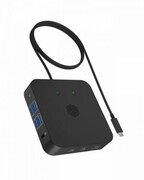IcyBox Stacja dokująca IB-DK4090-C 12w1, 3x HDMI,LAN,USB, PD do 100W icybox