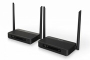 Digitus Przedłużacz / Extender HDMI bezprzewodowy z KVM do 100m | UHD 4K@60Hz | Audio | Niskie opóźnienie 16ms (Zestaw) digitus