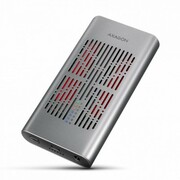 AXAGON EEM2-20GD Obudowa zewnętrzna aluminiowa USB-C 3.2 Gen2x2, Dual NVMe M.2 SSD 20gbps, Clone Master axagon