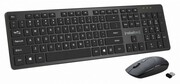 Rebeltec Zestaw bezprzewodowy klawiatura + mysz MAXIM 2,4GHz, zasięg 10m nano odbiornik USB 104 klawisze QWERTY rebeltec