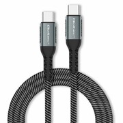 Qoltec Kabel USB 2.0 typ C | USB 2.0 typ C 100W | QC 3.0 | PD | 1m | Czarny qoltec