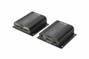 Digitus Przedłużacz/Extender HDMI do 50m po skrętce Cat.6/7 UTP, 1080p 60Hz FHD, HDCP 1.2, IR, audio (zestaw) digitus