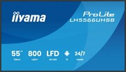 IIYAMA Monitor profesjonalny 55 cali LH5566UHSB-B1AG 4K, VA, A14, 800cd, 5000:1, 6,5ms, 2xHDMI, USB-C, RJ45, 2xUSB, 2x10W, Wi IIYAMA
