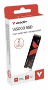 Verbatim VI5000 PCIE4 NVME M.2 SSD 2TB VERBATIM