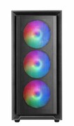 TACENS Obudowa MARS MC-AIR BLACK ATX 4x FRGB fan tacens