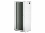 Lanberg Szafa instalacyjna wisząca 19 cali 27U 600X450mm szara (drzwi szklane) lanberg