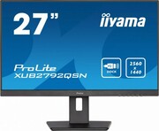 IIYAMA Monitor 27 cali XUB2792QSN-B5 IPS,QHD,USB-c Dock,HDMI,DP,HAS(150mm) IIYAMA