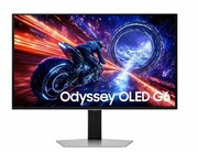 Samsung Monitor 27 cali Odyssey G6 OLED 2560x1440 QHD 16:9 2xHDMI 1xDP 2xUSB 3.0 1xUSB-C 0,03ms 500Hz HAS+PIV płaski 3Yd2d (LS27 SAMSUNG